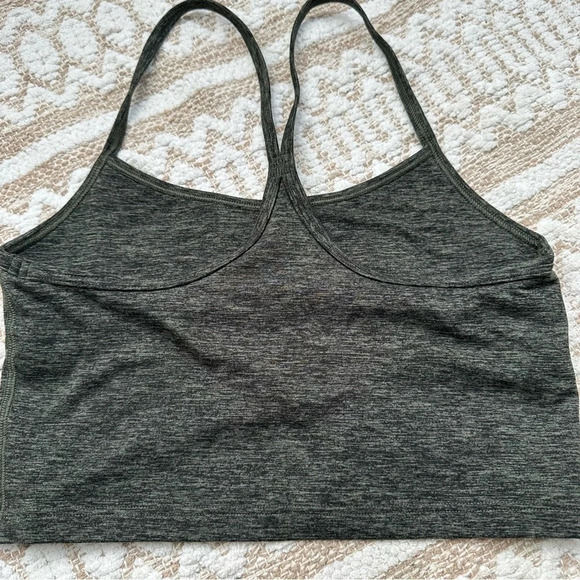 Aerie the hugger brami long line bra tank olive daze - Picture 6 of 9